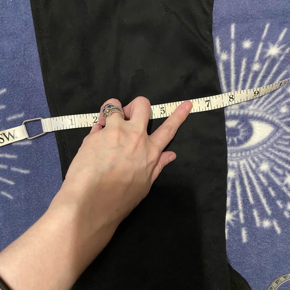 Mix no 6 over the knee black Effie chunky boot sz 9 suede like platform tall - Picture 12 of 14